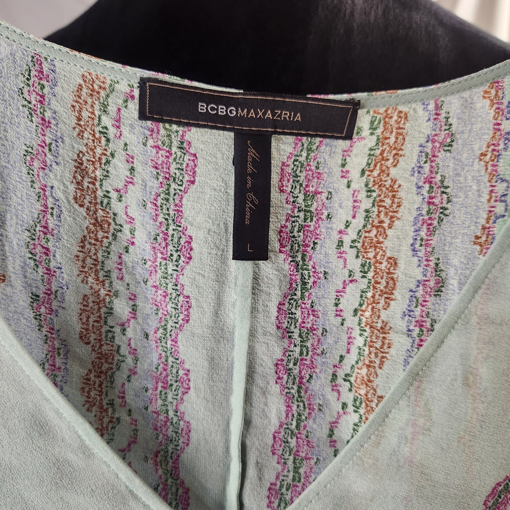 Bcbgmaxazria Multicolor Patterned Mini Dress - image 3